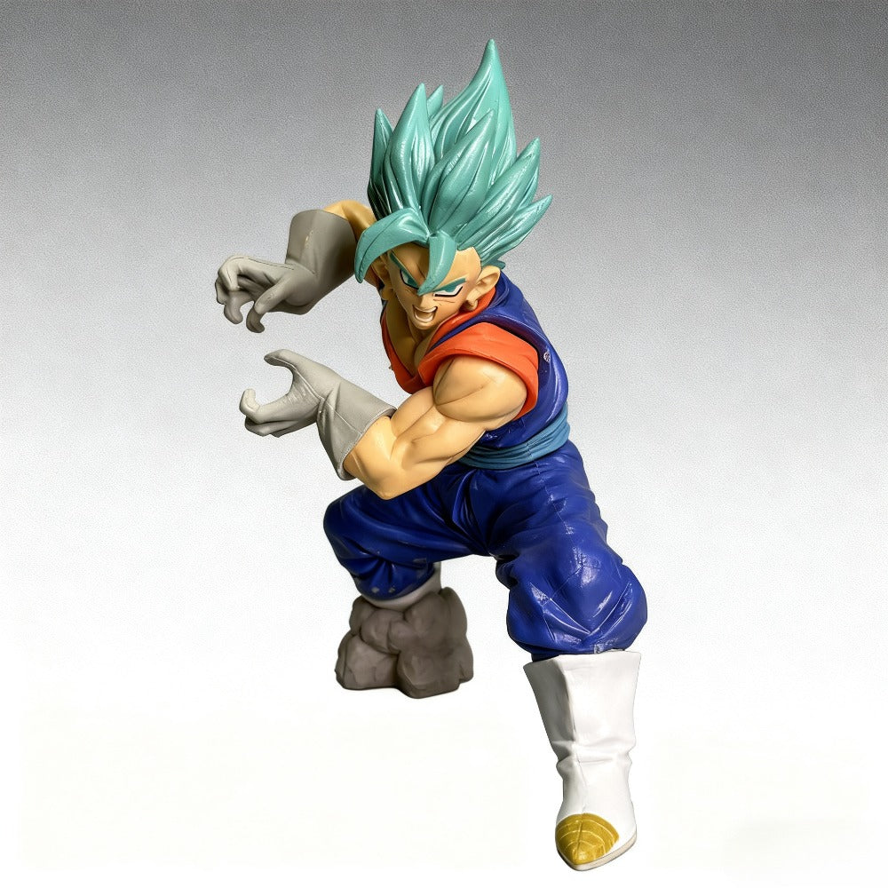 DRAGON BALL Anime Figure Collectible - Chibi-Style Beigitte (Beigitte Squatting Pose) PVC Action Figure, Chibi Anime Character Model for Display, Christmas/Halloween Gift for Fans, Collectible Doll for Tabletop/Desk Decor