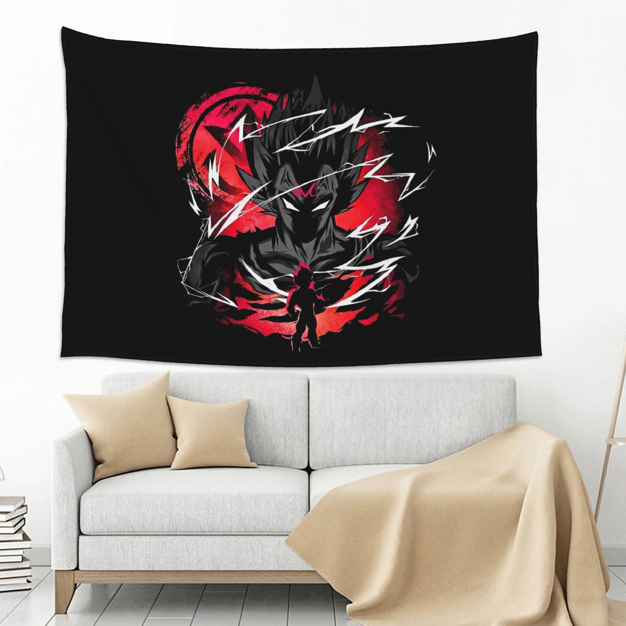 1pc Super Saiyan Goku Designs Wall DRAGON BALL College Drom New Decor Wall Art Posters 101.6cm*152.4cm, Poster For Bedroom Wall, Wall Poster Hanging, Collectible Movie Poster, Movie Poster Art, Super Saiyan Design, Museum-Qua