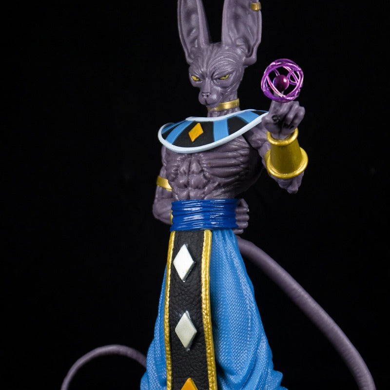Dragon Anime Character Beerus, Destroyer of All, Seven Dragons, Vish, Goku, GK Figure, with Base Version, Anime Figure, Anime Collectible, Anime Action Figure