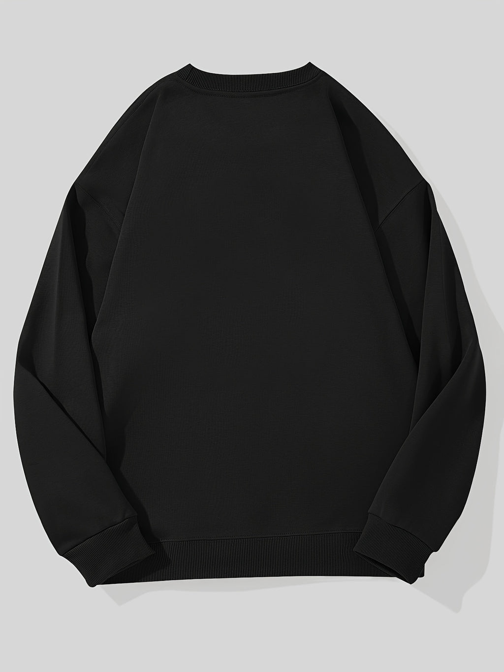 Men's Little Nightmares Logo Sweatshirt - Iconic Game Character Face & Text Design, Navy Blue Relaxed Fit Pullover, Casual Sweater for Fans, Machine Washable (Officially Inspired pparel), Scary Mens Sweater, Horror Sweat Shir