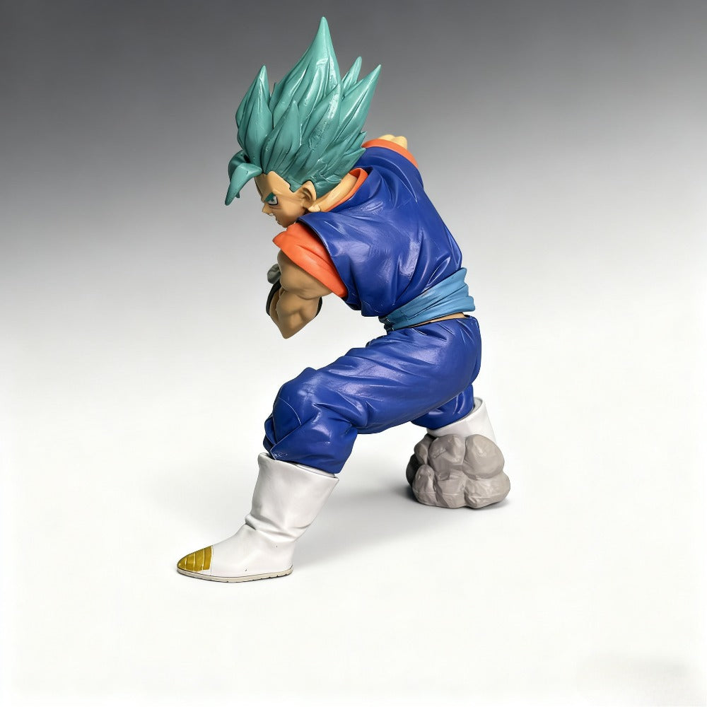DRAGON BALL Anime Figure Collectible - Chibi-Style Beigitte (Beigitte Squatting Pose) PVC Action Figure, Chibi Anime Character Model for Display, Christmas/Halloween Gift for Fans, Collectible Doll for Tabletop/Desk Decor