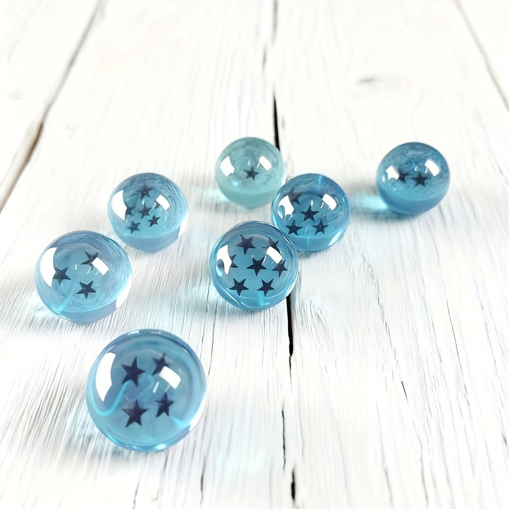 DRAGON BALL Senzen Ball Seven Dragon Balls Set, Dragon Ball Peripheral Anime Base 7 Gods of Dragon Crystal Dragon Balls Collection Gift for Fans, Holiday Present, Birthday Gift