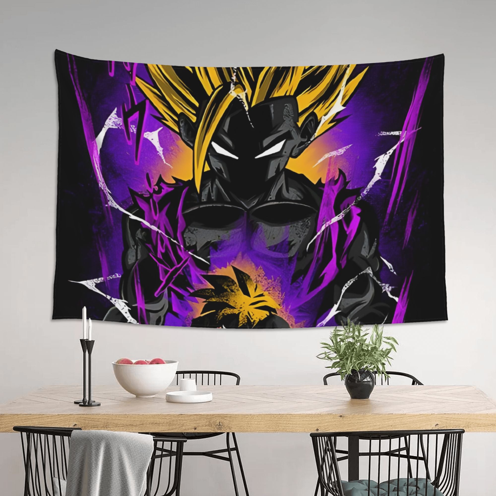 1pc Prints Wall Dragon Ball Art Posters Anatomy Chart Wall Decoration Bedroom Dorm Birthday Gift Gift Designs Wall 101.6cm*152.4cm, Dorm Room Decor, Themed Wall Decor, Pop Culture Art, Highquality Print, Framed Artwork, Poste