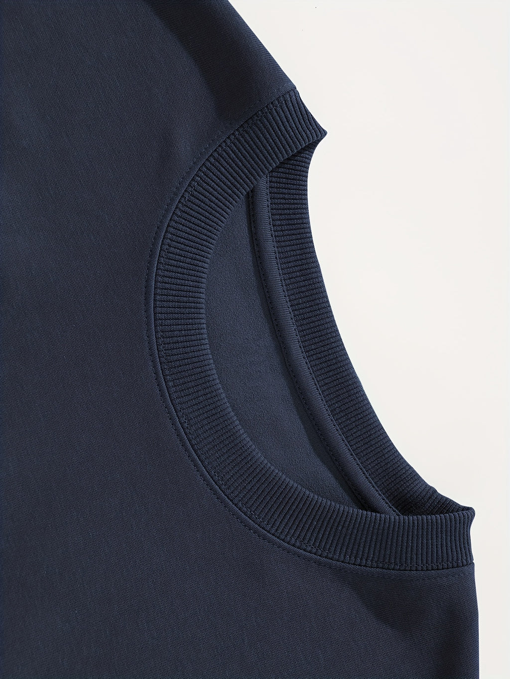 Men's Little Nightmares Logo Sweatshirt - Iconic Game Character Face & Text Design, Navy Blue Relaxed Fit Pullover, Casual Sweater for Fans, Machine Washable (Officially Inspired pparel), Scary Mens Sweater, Horror Sweat Shir