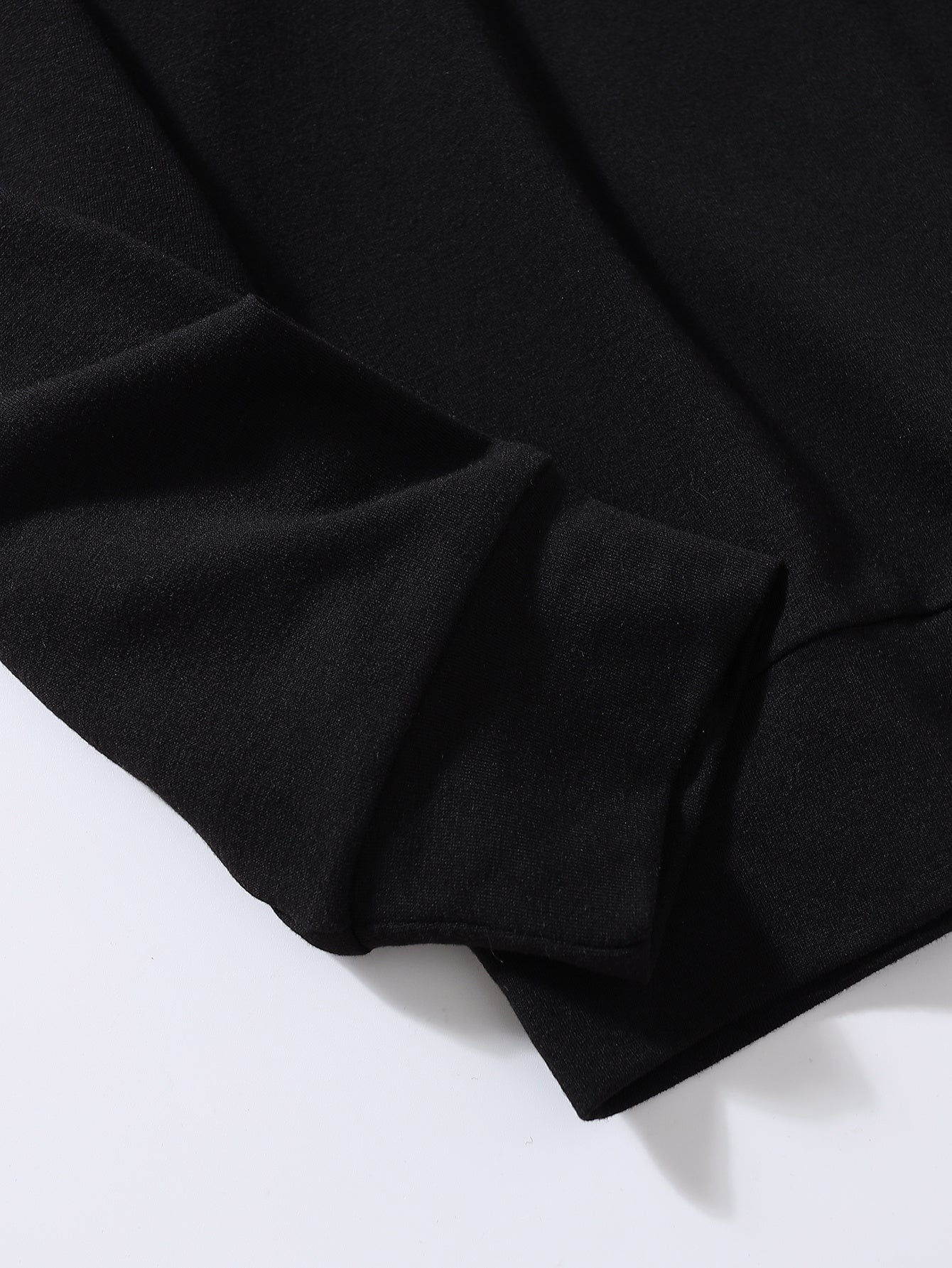 DRAGON BALL Men's & Unisex-like Trunks Super Saiyan Anime Sweatshirt - Black Goku's Iconic Character Print with Text, Casual Round Neck Pullover for & Casual Attire, Saiyan-Themed Gift for Fans