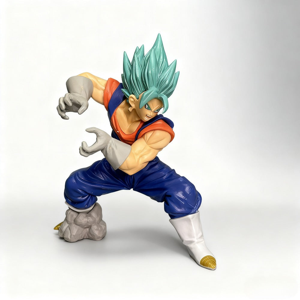 DRAGON BALL Anime Figure Collectible - Chibi-Style Beigitte (Beigitte Squatting Pose) PVC Action Figure, Chibi Anime Character Model for Display, Christmas/Halloween Gift for Fans, Collectible Doll for Tabletop/Desk Decor