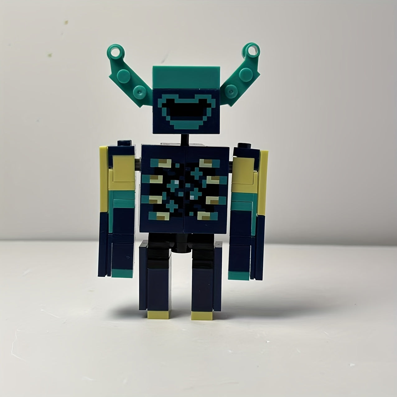 Deep Blue Castle Guardian, Made of Durable Material, Perfect for Desktop or Bedroom Decor, Ideal Gift for Easter, Thanksgiving, Christmas, or Birthday.