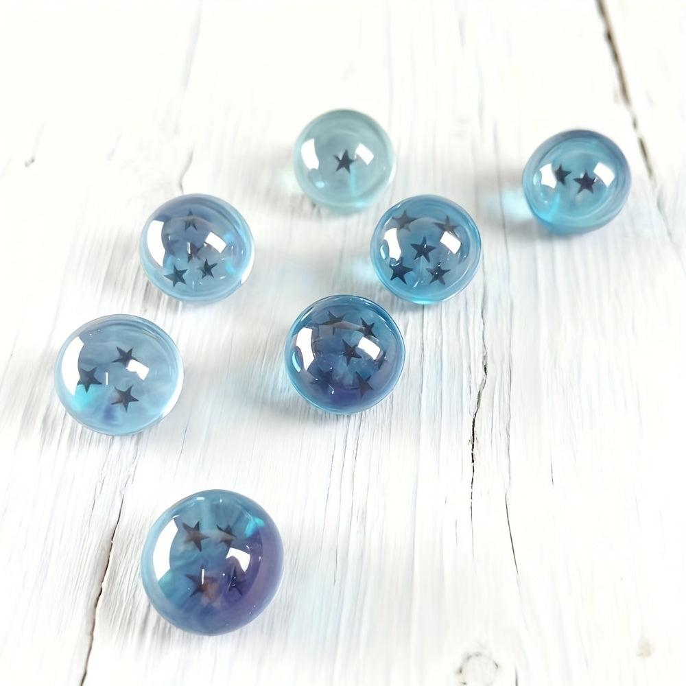 DRAGON BALL Senzen Ball Seven Dragon Balls Set, Dragon Ball Peripheral Anime Base 7 Gods of Dragon Crystal Dragon Balls Collection Gift for Fans, Holiday Present, Birthday Gift