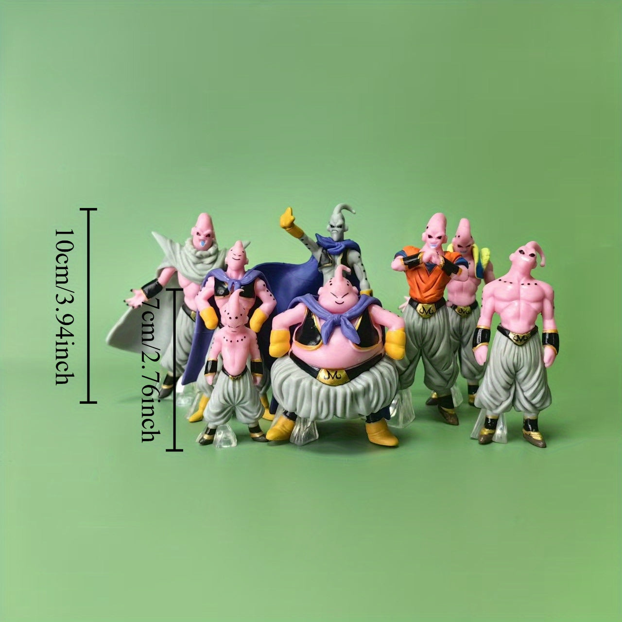 8 Anime Figures "Bulldog" in Various Forms, Receive One Randomly, Exquisite Desktop Ornament, Anime Character Figurine, Anime Collectible, Anime Figurine, Statue