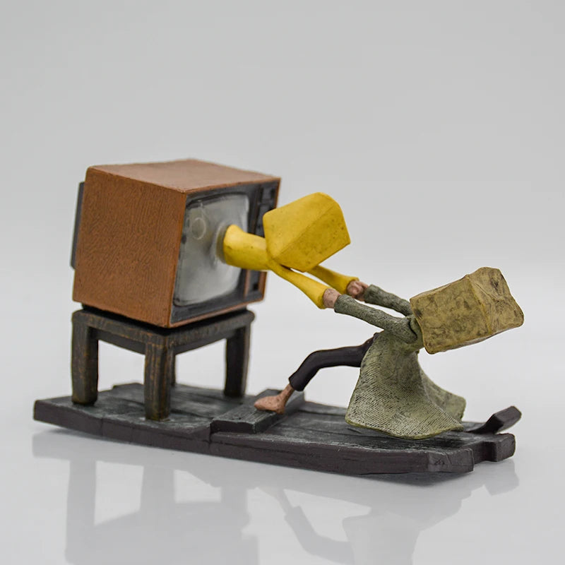 6cm Little Nightmares Nomes Six Anime Game Figure Little Nightmares II Mono Action Figure Adult Collectible Model Doll Toys Gift