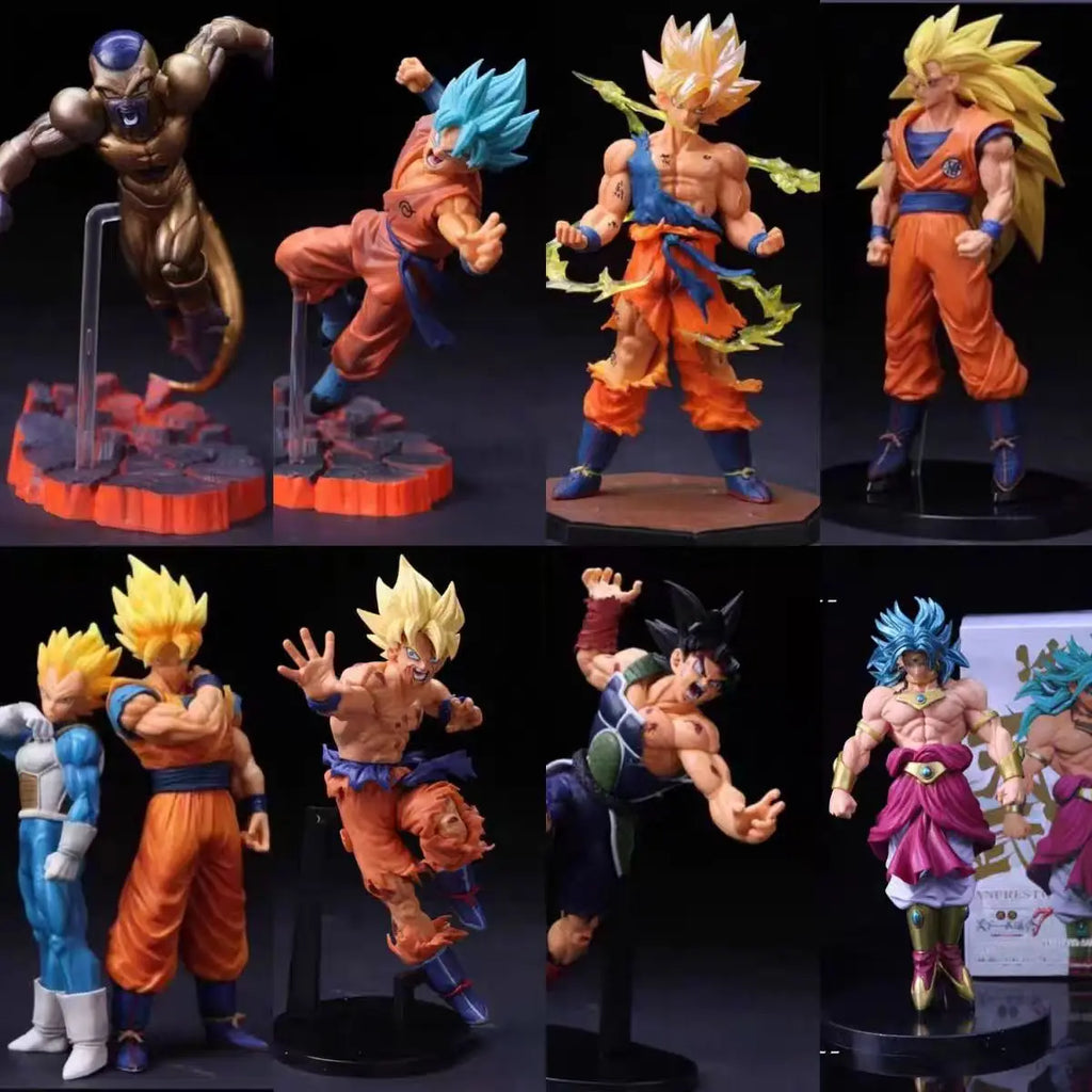 Dragon Ball Anime Blind Box Figure PVC Collectible Toy Mystery Surprise Gift for Fans Goku Vegeta Frieza Piccolo  Random Edition