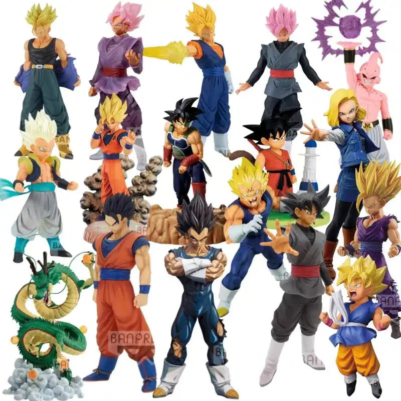 Dragon Ball blind box figures collectible anime PVC action model toys Goku Vegeta Frieza random mystery box surprise for fans