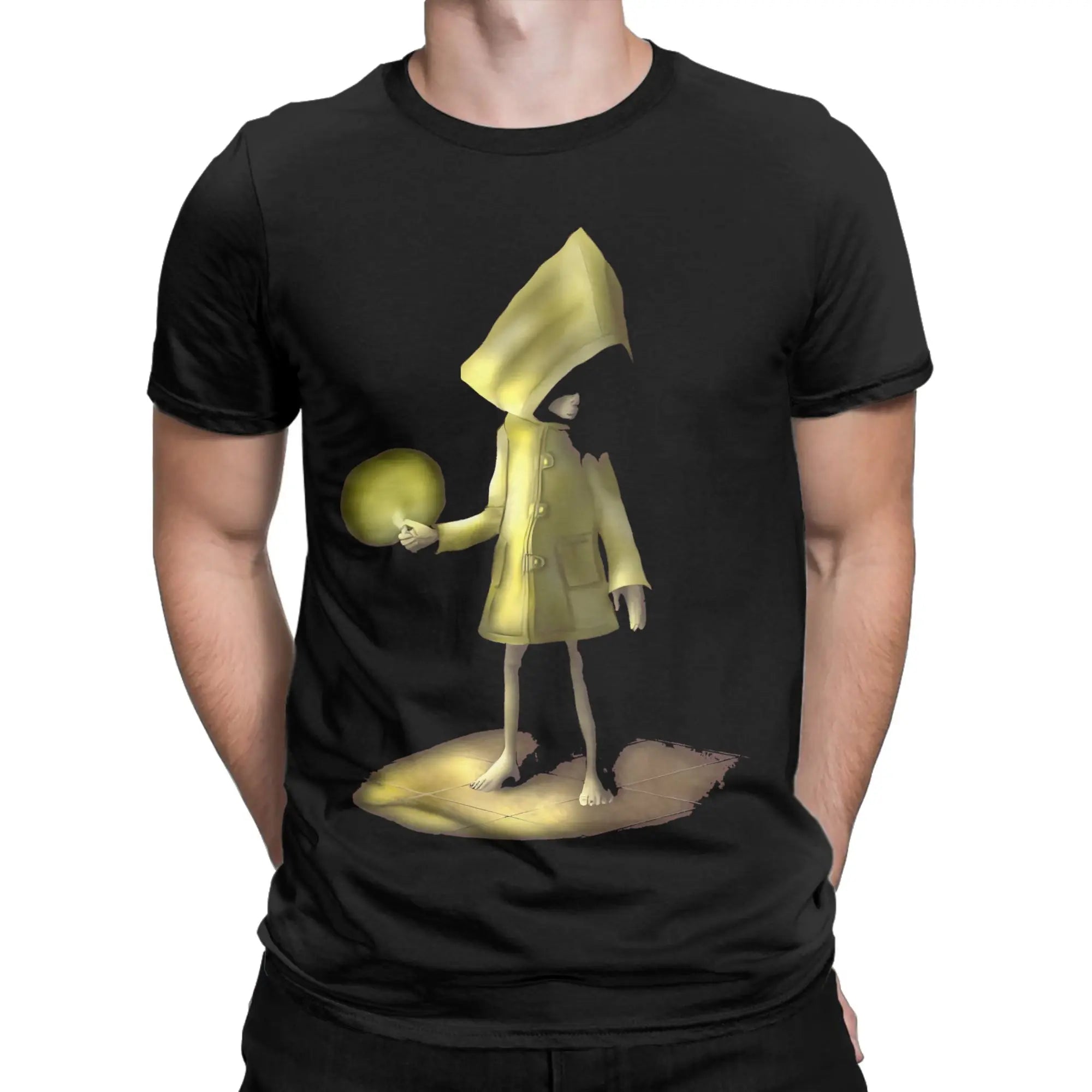 Little Nightmares T-Shirt Men Women Gaming Funny Cotton Tee Shirt Crew Neck Short Sleeve T Shirt Gift Clothes