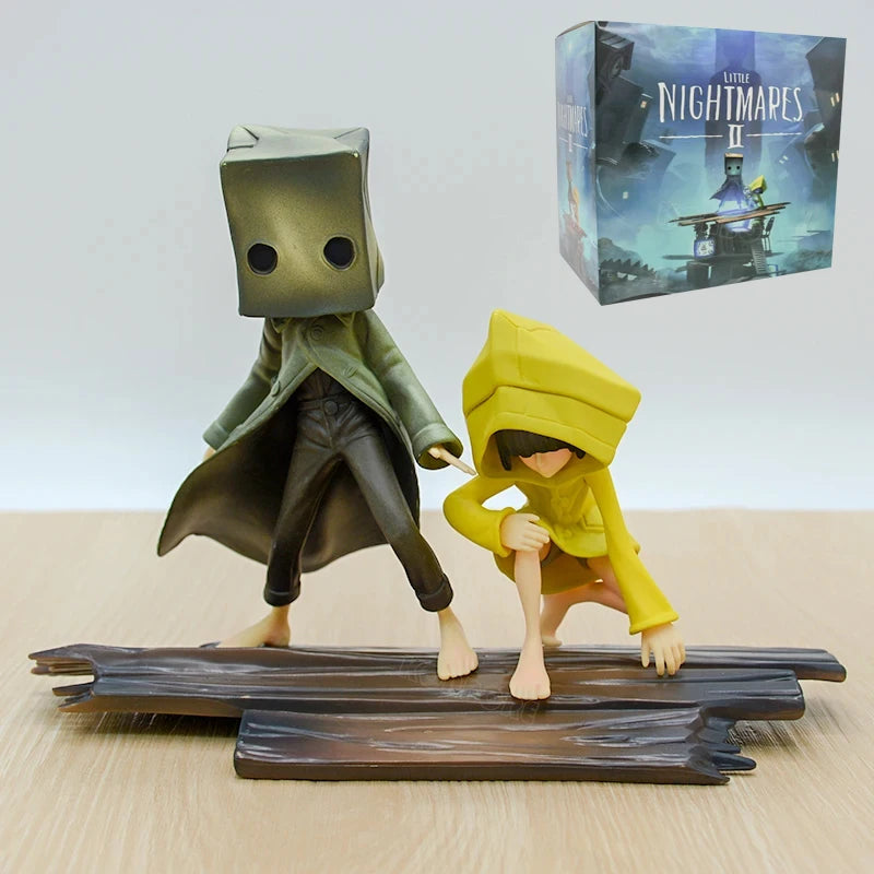 11cm Little Nightmares The Lady Anime Game Figure The Twin Chefs Action Figure Mini Mono/Nomes Six Figurine Model Doll Toys Gift