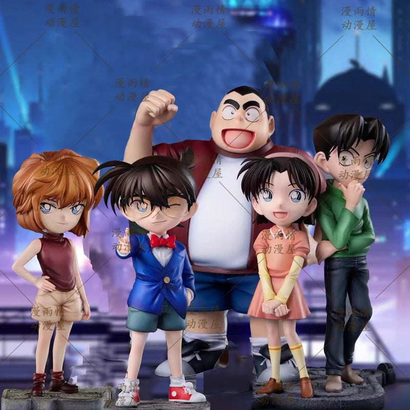 Detective Conan Figure Conan Edogawa Figures Anita Hailey Anime Figurine Kojima Genta Model Action Dolls Collect Toys Kids Gifts