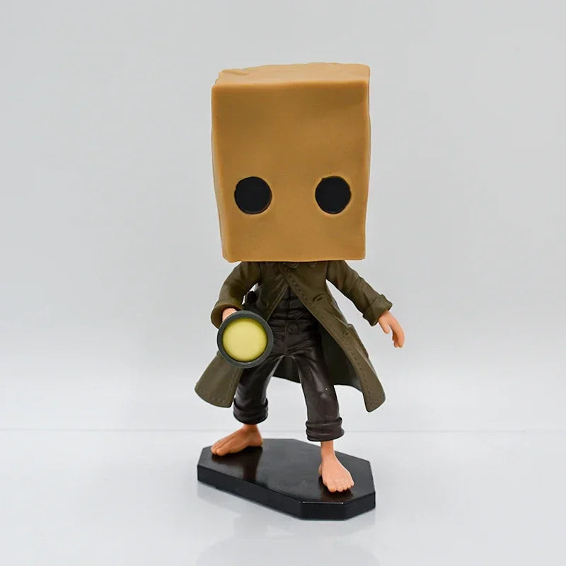 6cm Little Nightmares Nomes Six Anime Game Figure Little Nightmares II Mono Action Figure Adult Collectible Model Doll Toys Gift