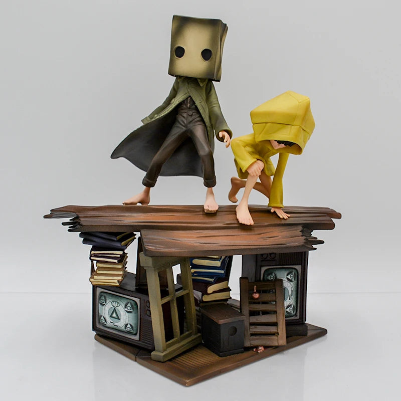 11cm Little Nightmares The Lady Anime Game Figure The Twin Chefs Action Figure Mini Mono/Nomes Six Figurine Model Doll Toys Gift