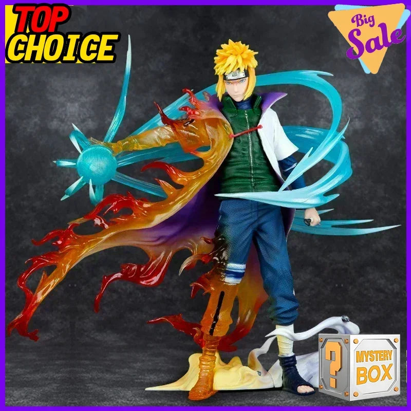 Naruto Anime Figure Blind Box 12 PCS Mystery Box Collection Random Character Uzumaki Naruto Sasuke Kakashi Action Figure Gift
