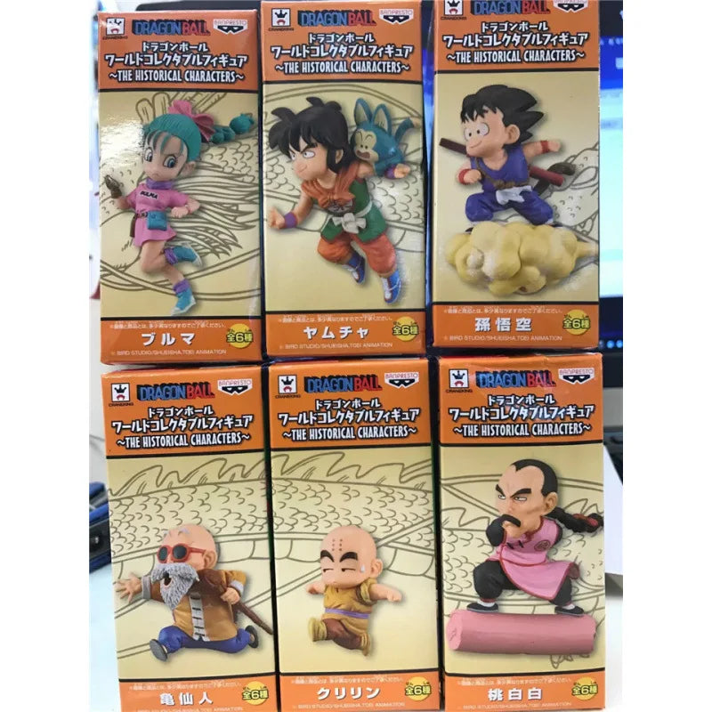 Dragon Ball WCF 30th Anniversary Running Flight Articles 6 Champa Baduosi Wukong Kelin Box Egg Hand Office