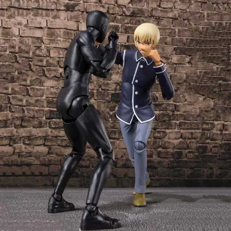 Bandai S.H.Figuarts SHF Detective Conan Resolution Edition Conan Edogawa Rachel Moore Mouri Kogorou Anime Figures Toys In Stock