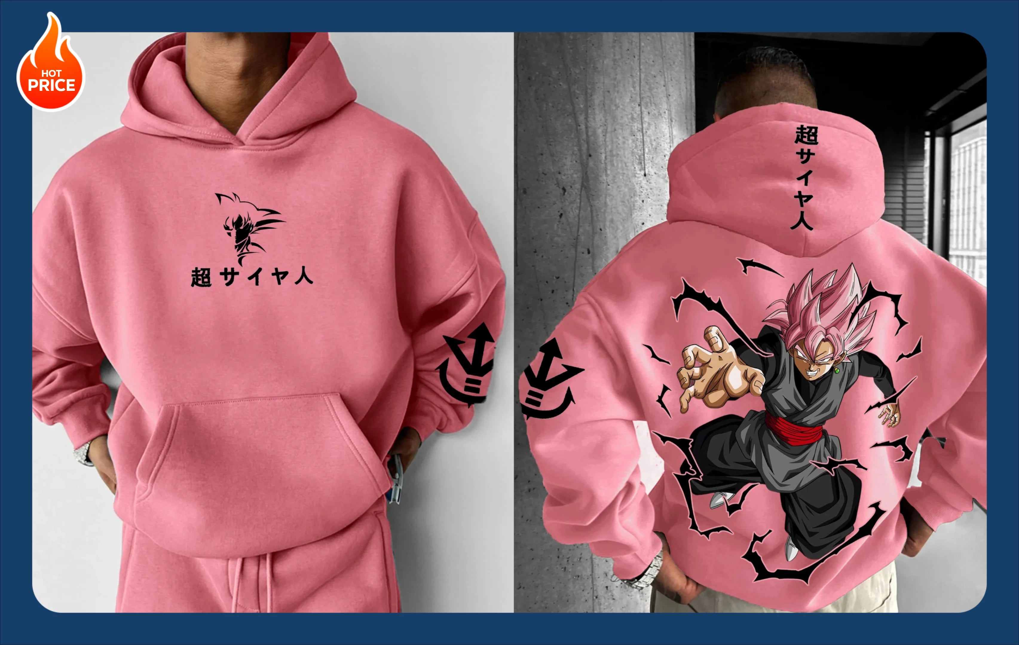 Dragon Ball Classic Animation 2025 Autumn Sports Comfort Hoodie American Hot Blood Trend Men's and Women's Hoodies