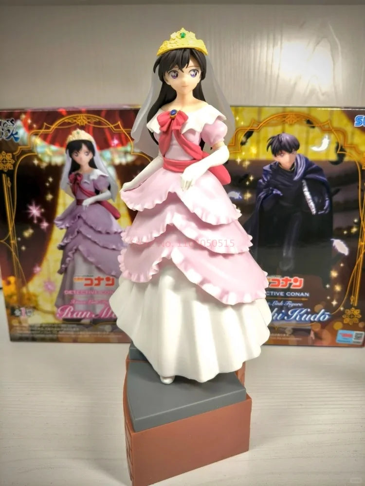 In Stock Original SEGA Detective Conan Xross Link Figure Kudou Shinichi/Mouri Ran Anime Figure Toy Model Ornaments Statue Gift