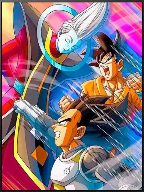 Japanese Anime Canvas Painting Dragon Ball Z Goku Cartoon Posters Print Mural Pictures Wall Art Children's Room Home Decor Gifts