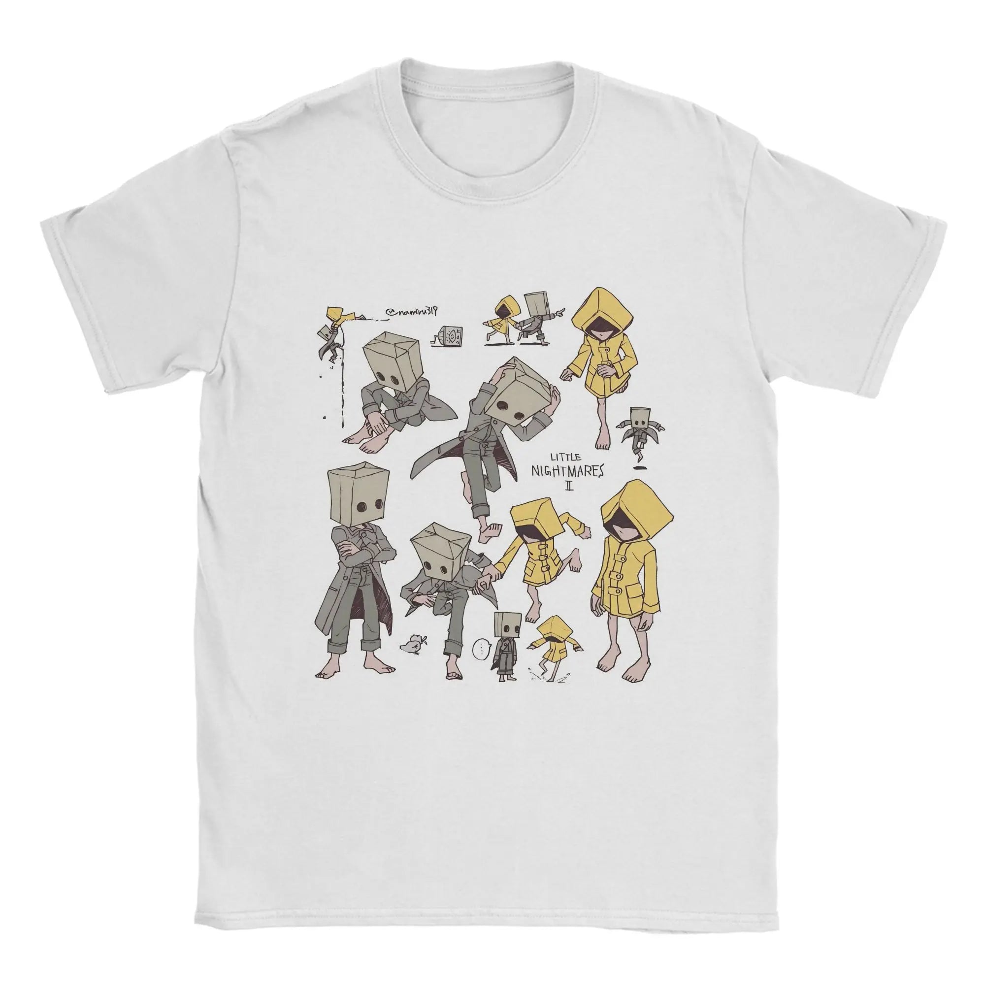 Little Nightmares T-Shirt Men Women Gaming Funny Cotton Tee Shirt Crew Neck Short Sleeve T Shirt Gift Clothes