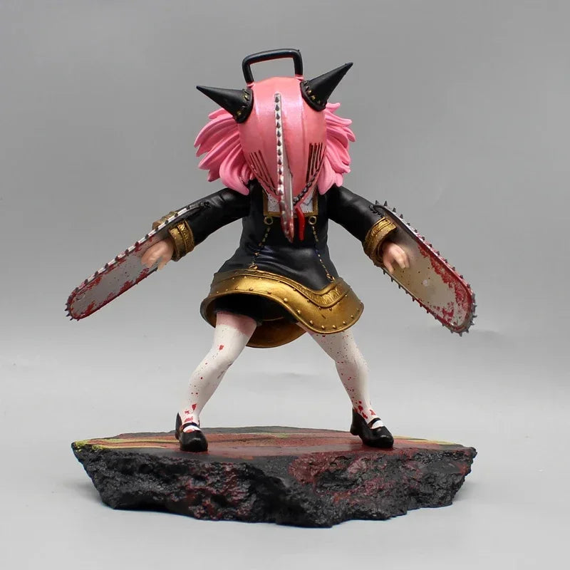 Cartoon Kojima Genta Conan Edogawa Action Figure Anime Anya Chainsaw Man Figure Spy×Family Anya Forger Figurine Series Model Toy