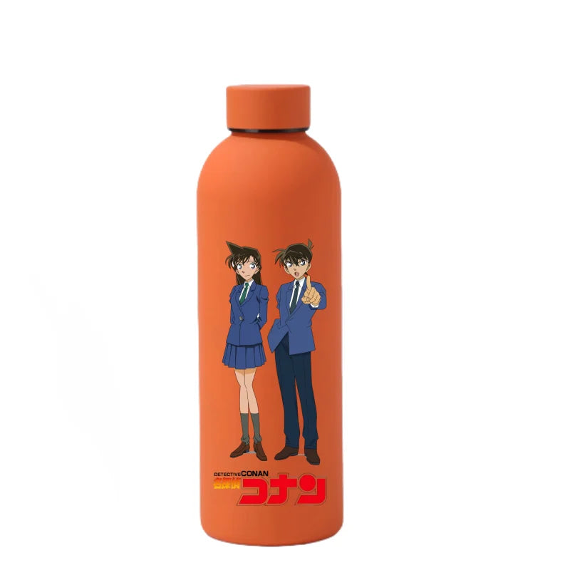 Detective Conan Vacuum Mug Student Sports Travel Water Bottle Rachel Moore Jimmy Kudo 316 Stainless Steel Cup Christmas Gift