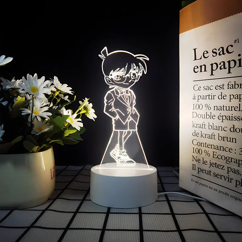 Detective Conan cartoon anime Kidd Conan Toru Amuro night light Kudo bedroom creative ornaments home supplies gifts wholesale