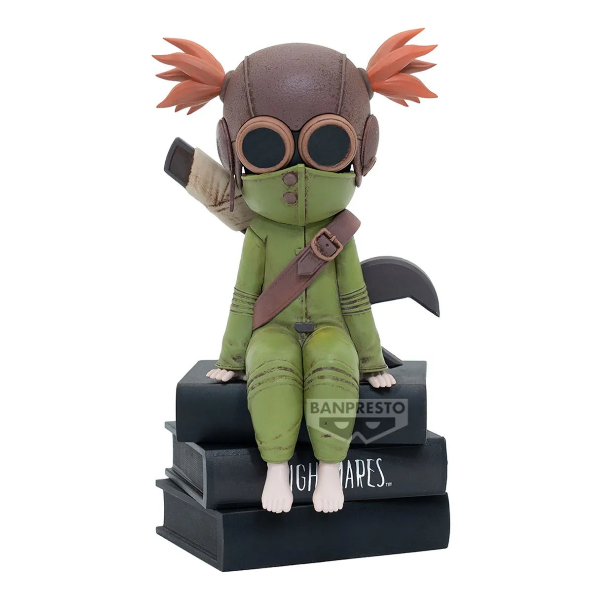 Original BANDAI Nome Six ALONE Low Anime LITTLE NIGHTMARES MONITOR TOP FIGURE vol.1 Action Figure Toys PVC Model Collection