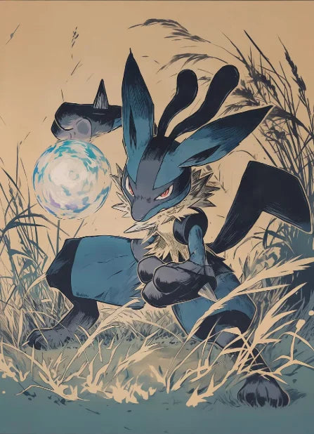 P-Pokemon Japanese Anime Canvas Painting Kawaii Elf Pets HD Poster Retro Bar Noodle Room Living Room Home Mural Decor Kids Gifts