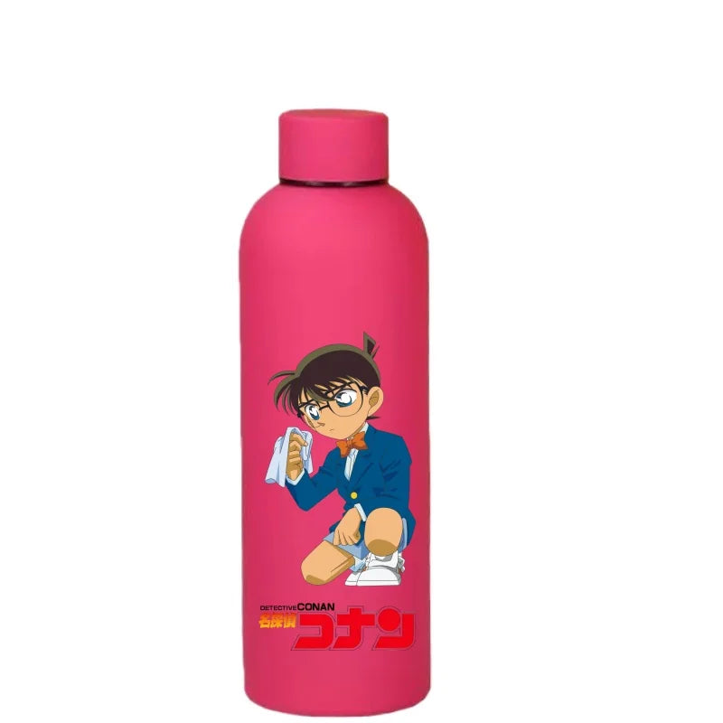 Detective Conan Vacuum Mug Student Sports Travel Water Bottle Rachel Moore Jimmy Kudo 316 Stainless Steel Cup Christmas Gift
