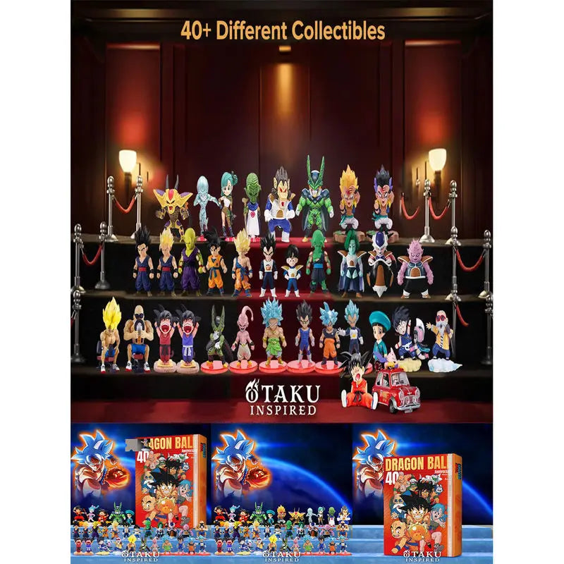 IN STOCK Dragon Ball 40th Anniversary 2D Plane Christmas Advent Calendar Trendy Blind Box Ornaments Hanging Tree Decoration Gift