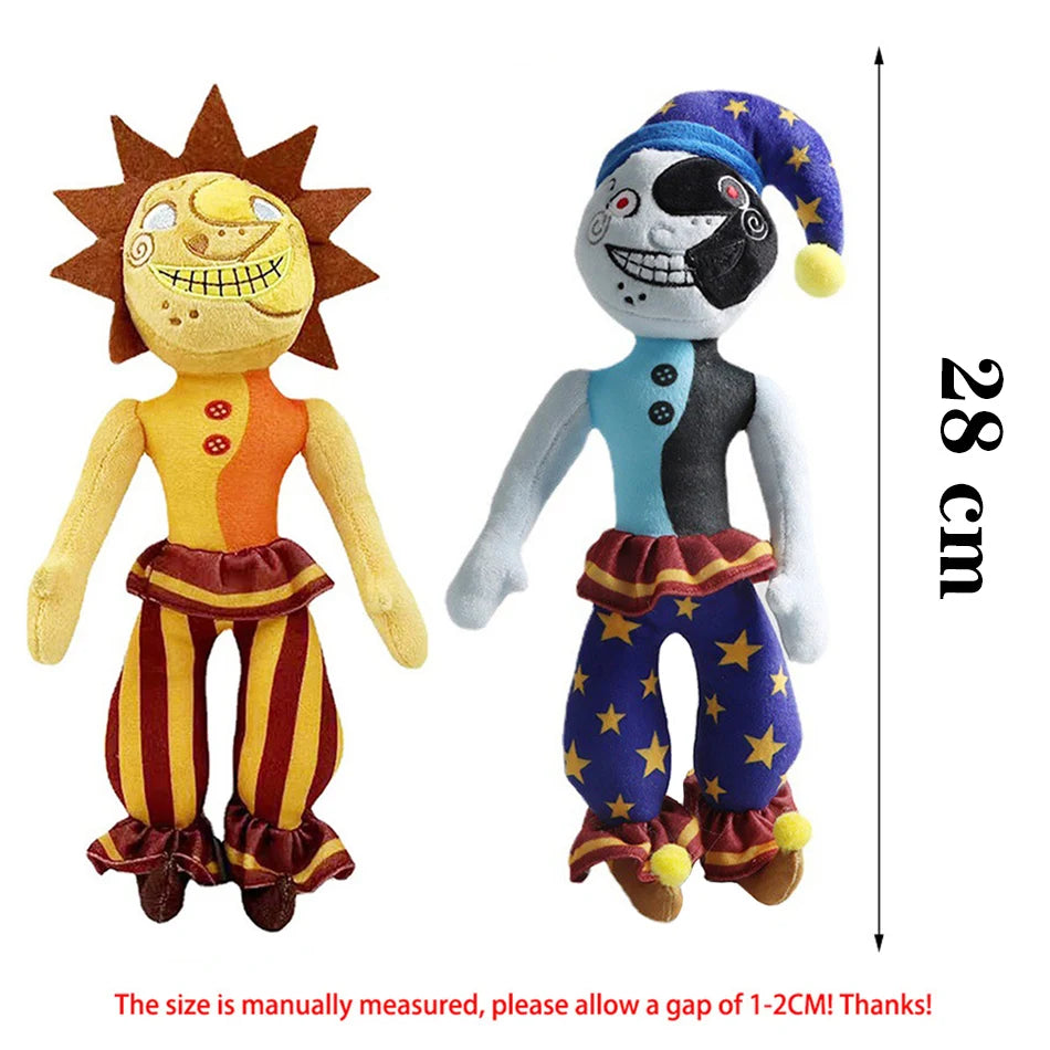 20-28CM New Fnaf Sundrop Plush Toys Security Breach Sunrise Sundrop FNAF BOSS sun moon joker Plush Toy Game Dolls Gift