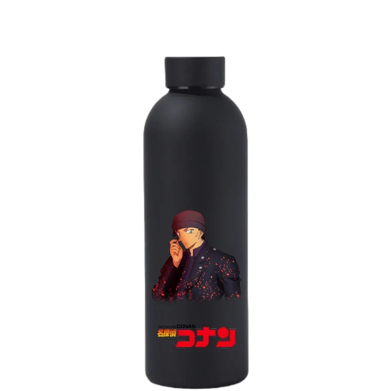 Detective Conan Vacuum Mug Student Sports Travel Water Bottle Rachel Moore Jimmy Kudo 316 Stainless Steel Cup Christmas Gift
