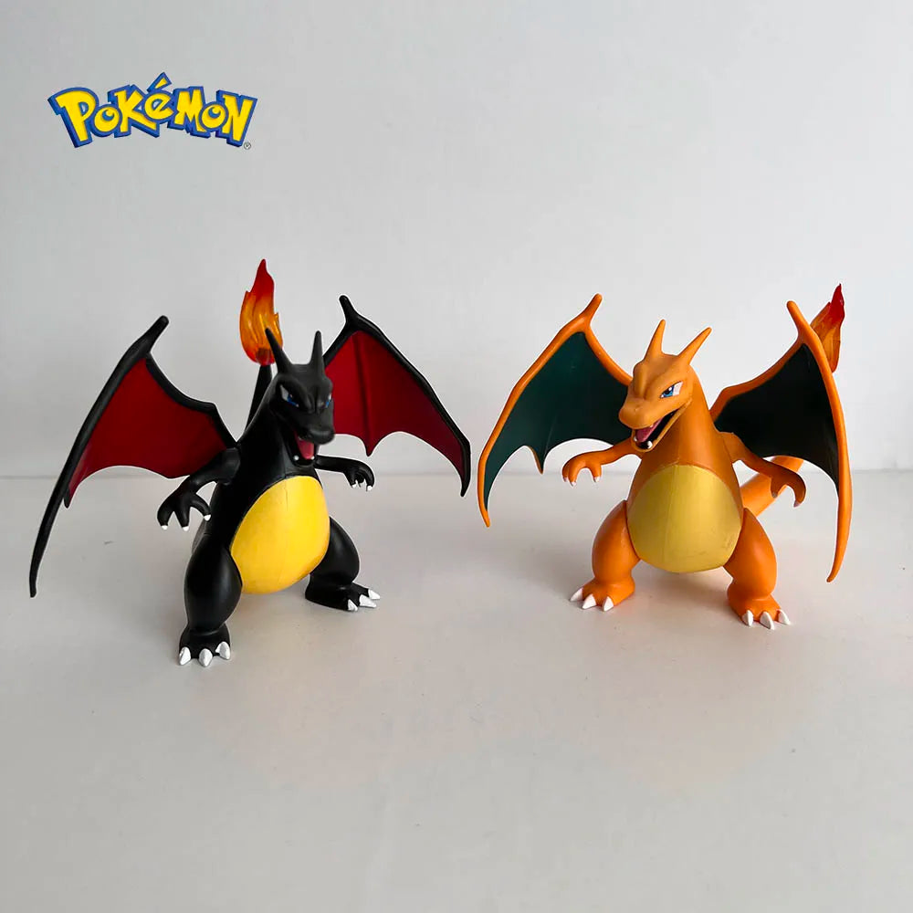 10cm Pokemon Anime Charizard Action Figures Pocket Monster Model Doll Collectible Toys Cartoon Charmander Decoration Kids Gift