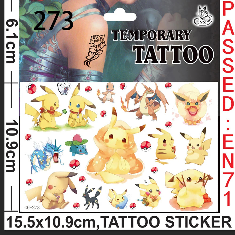 Pokemon Birthday Party Favors Pikachu Slap Bracelet Stamps Gifts Christmas Stocking Fillers Party Supplies Decoration Souvenirs