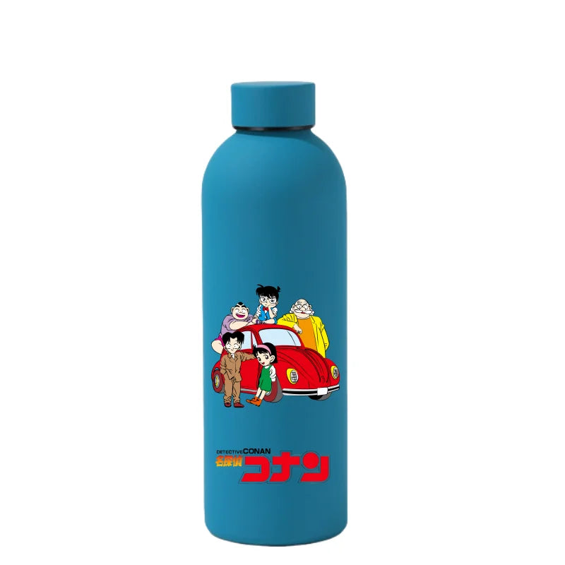 Detective Conan Vacuum Mug Student Sports Travel Water Bottle Rachel Moore Jimmy Kudo 316 Stainless Steel Cup Christmas Gift