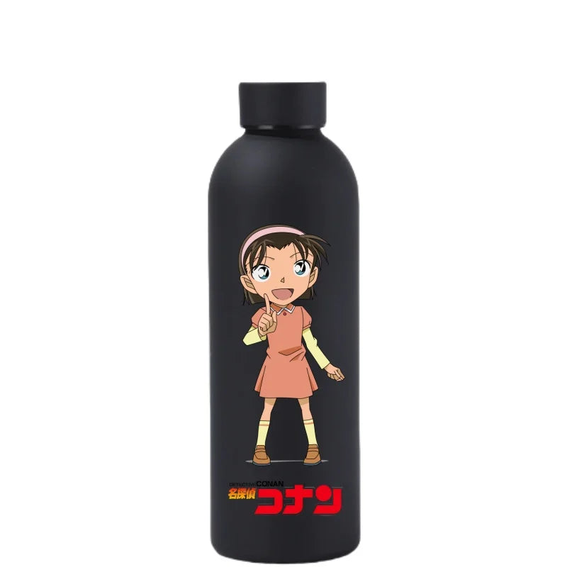 Detective Conan Vacuum Mug Student Sports Travel Water Bottle Rachel Moore Jimmy Kudo 316 Stainless Steel Cup Christmas Gift