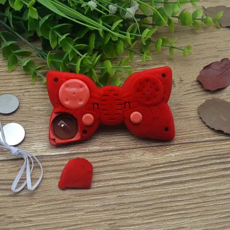 Anime Detective Edogawa Conan Bow Tie Shaped Voice Transformer Anime Toy Cosplay Accessories Props Kid Christmas Gift Toys