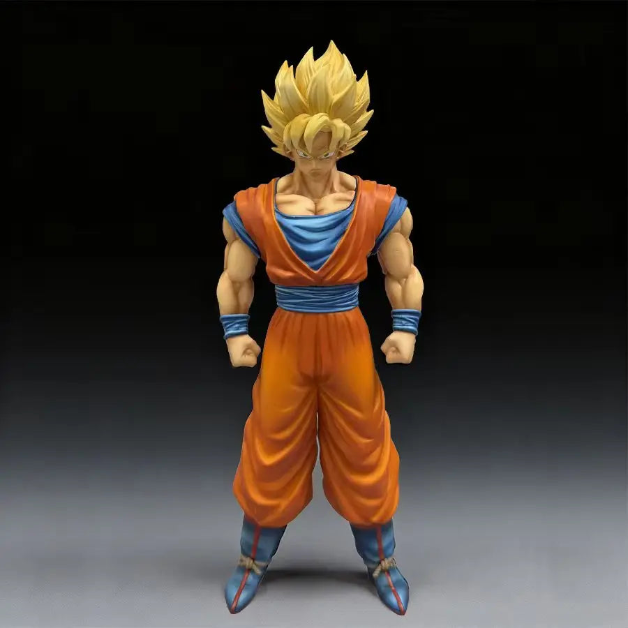 31.5cm/12.4inch Dragon Ball Z Sjj1 Ssj2 Goku Figure Son Goku Super Saiyan Action Figures Pvc Statue Collection Model Toys Gifts