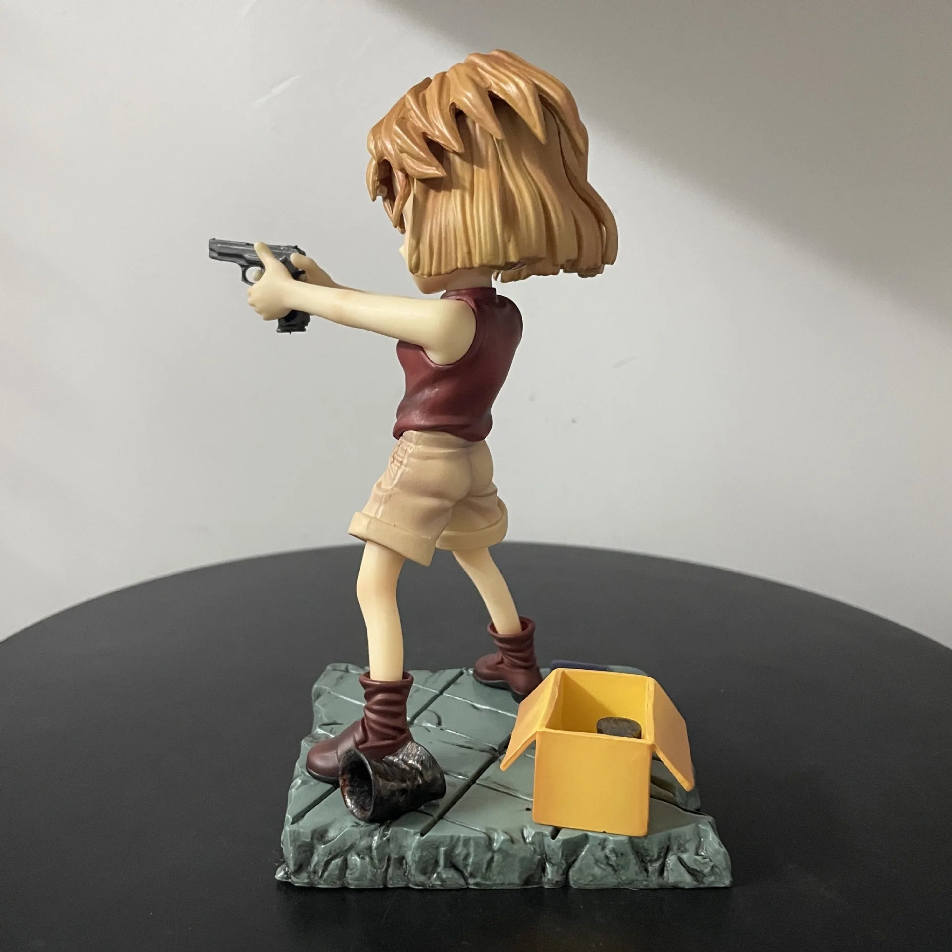 18cm Detective Conan Conan Edogawa Haibara Ai Raise Gun Anime Figure Model Gk Statue Collection Desktop Decoration Ornament Toys