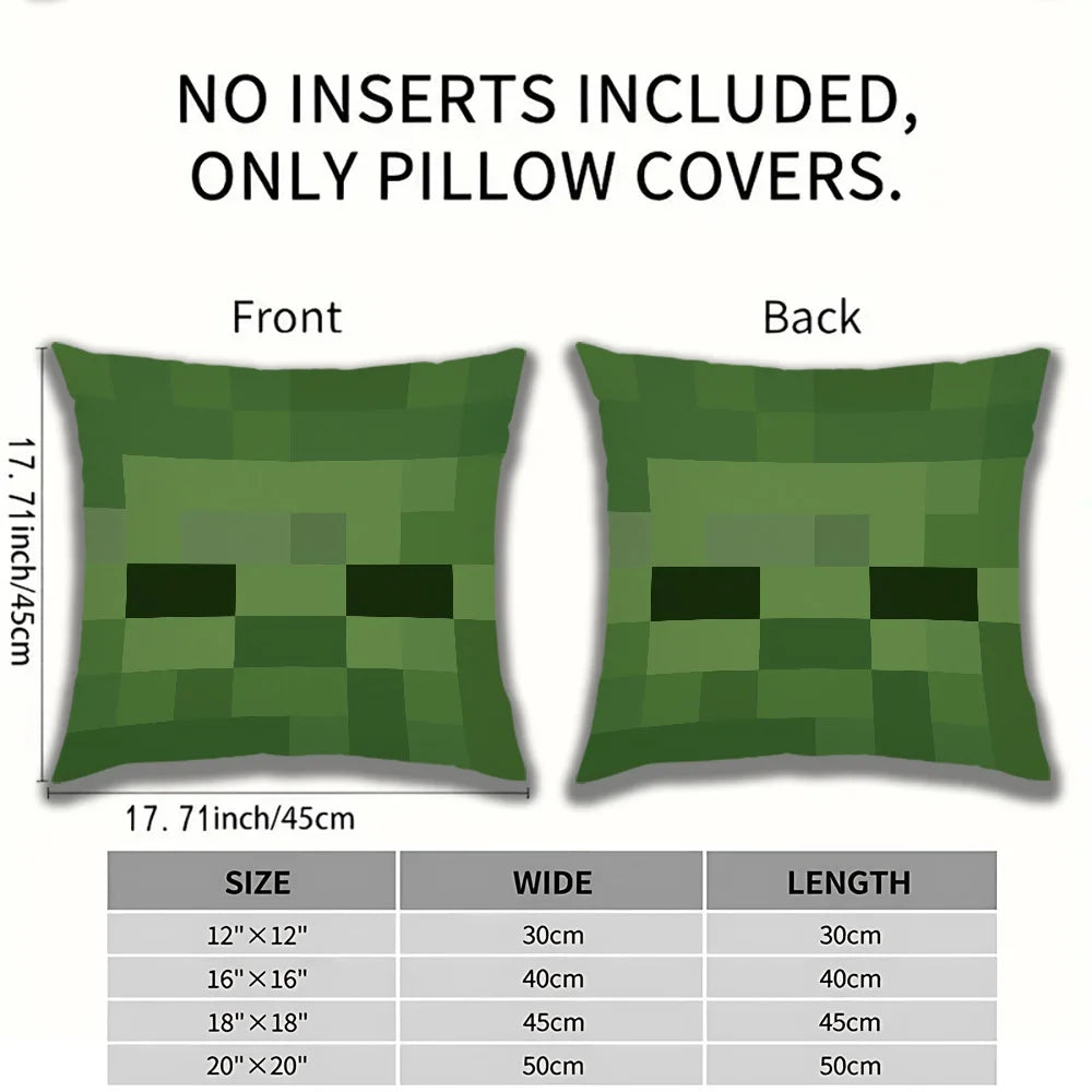 Hot Game MC Cushions for Decorative Sofa Cover for Pillow Home Decoration Accessories Pillowcase 40x40 Pillowcases 50x50 Pillows