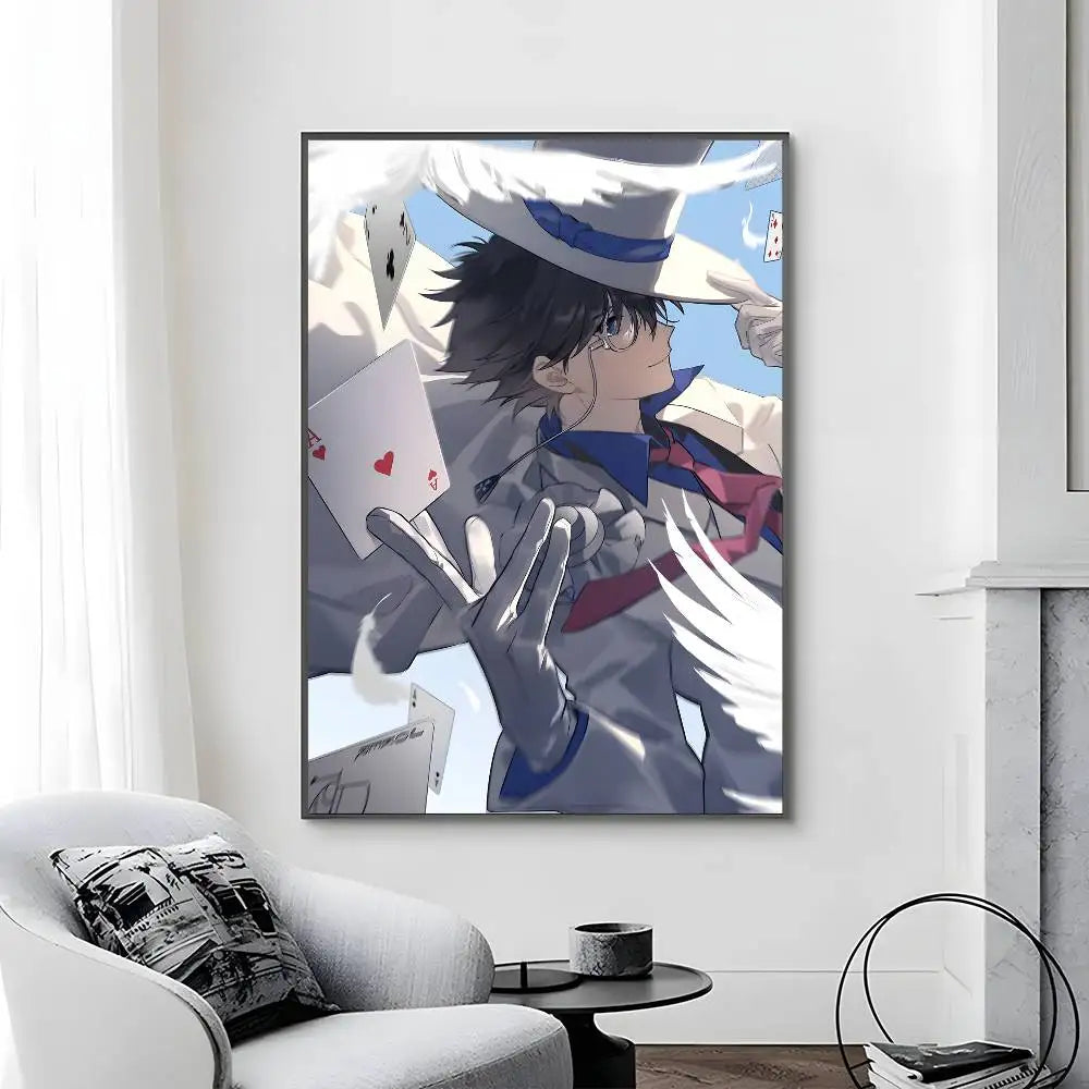 KT-Detective Conan J-Jason Kidd Poster Canvas Painting Poster With Prints Home Bedroom Living Room Decoration Gift
