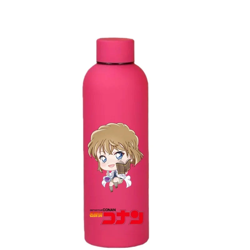 Detective Conan Vacuum Mug Student Sports Travel Water Bottle Rachel Moore Jimmy Kudo 316 Stainless Steel Cup Christmas Gift