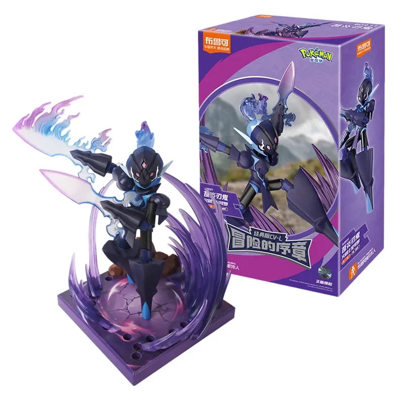 BLOKEES Pokemon building block toys Charizard Snorlax Scyther Lucario Cinderace action figure Stitching toy Collection model