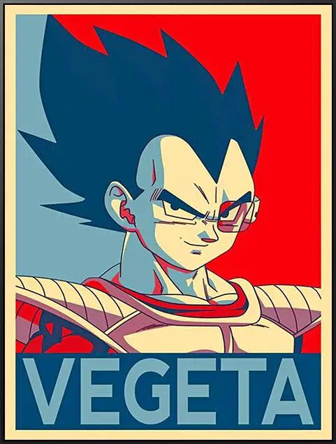 Japanese Anime Canvas Painting Dragon Ball Z Goku Cartoon Posters Print Mural Pictures Wall Art Children's Room Home Decor Gifts