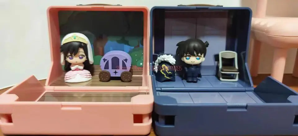 Original Detective Conan Mouri Ran Conan Kudou Shinichi Anita Hailey Anime Figures Action Figure Model Toys Christmas Gifts